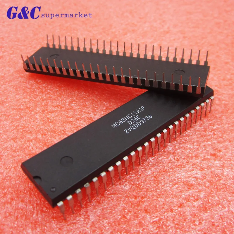 1/5PCS MC68HC11A1P MC68HC11A1 68HC11A1P DIP-48 8-Bit Microcontrollers