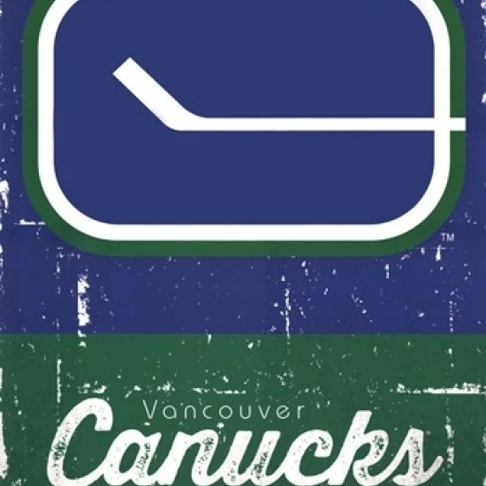 Vancouver Canucks - Retro Logo 13 Poster Print (22 x 34)