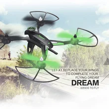 JJRC X1 RC Drone D1806-2280KV Brushless Motor 2.4G 4CH 6-Axis RC Quadcopter Flying Remote Control Helicopter