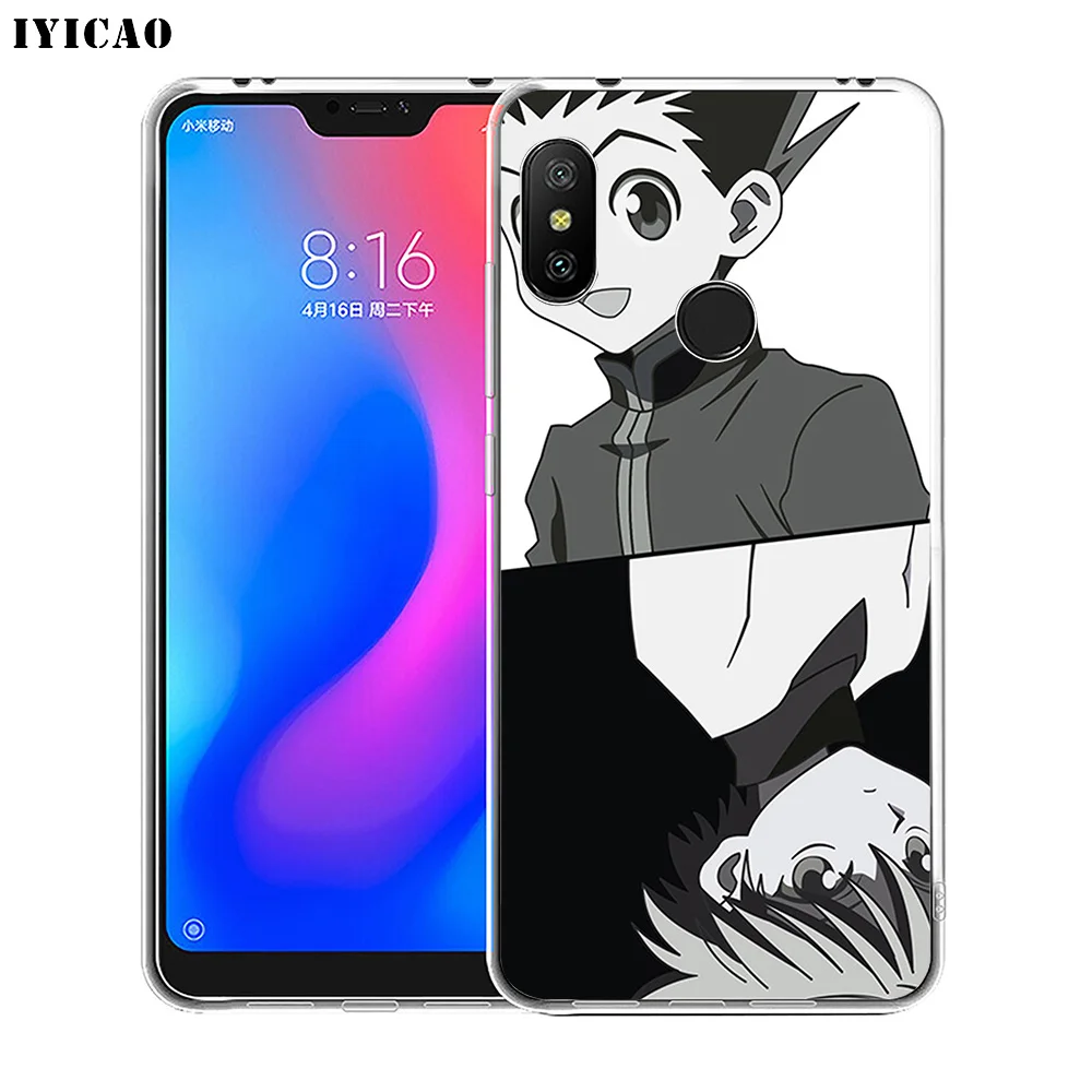 Чехол для телефона IYICAO Killua Zoldyck hunter x мягкий силиконовый чехол Xiaomi Redmi 4A 5A 6A Note 7 6 5 Pro