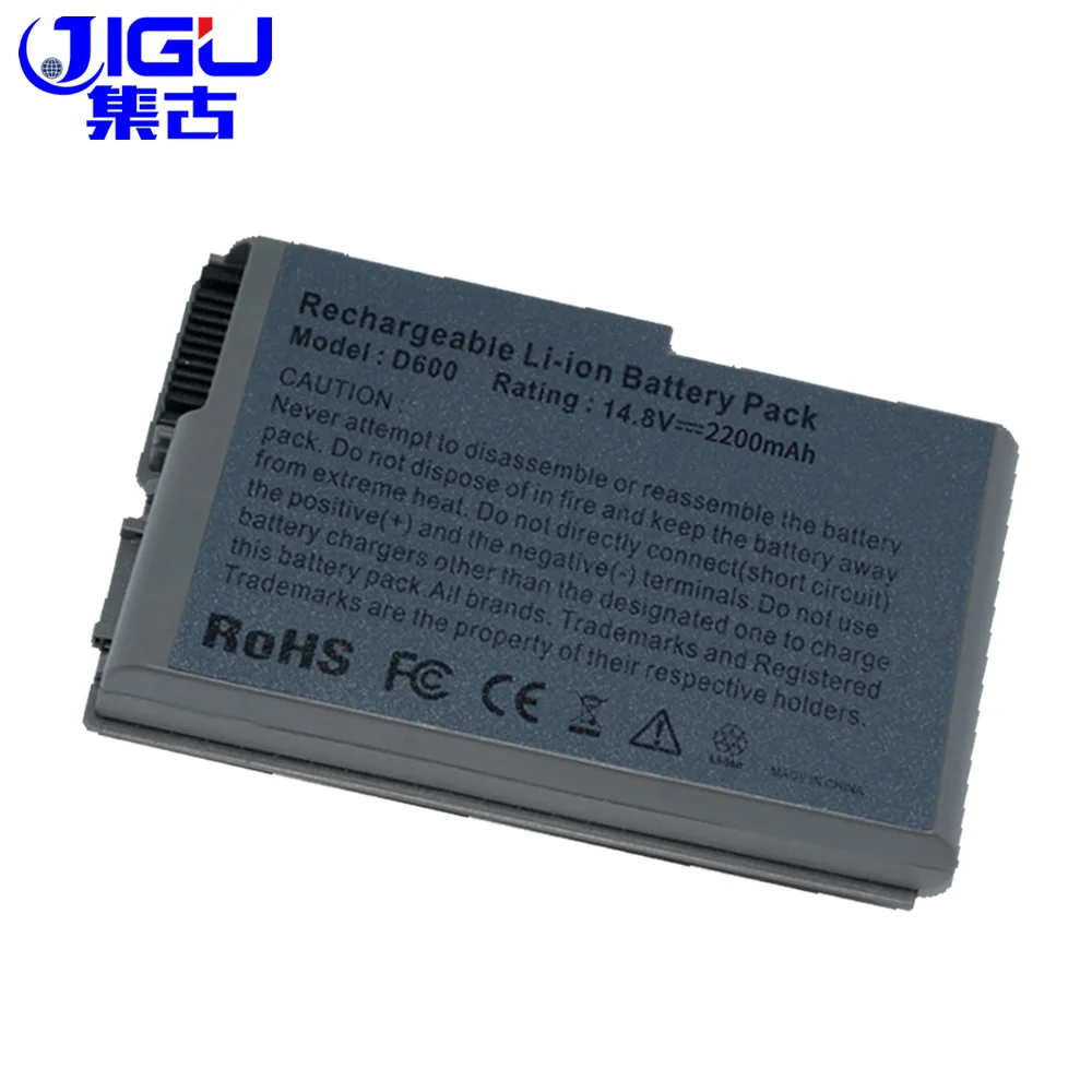 JIGU 2200Mah аккумулятор для ноутбука Dell Inspiron 510m 600m Latitude D500 D505 D510 D520 D530 D600 6Y270 9X821 YD165 312