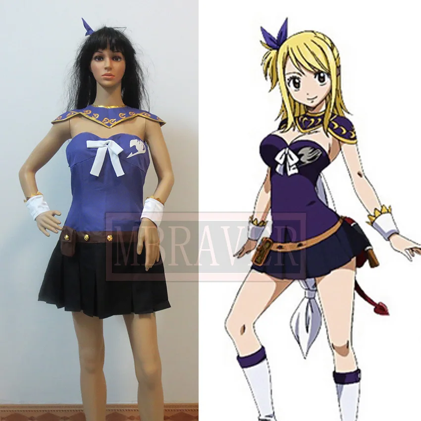 

Fairy Tail Lucy Heartphilia Cosplay costume Custom Made Any Size