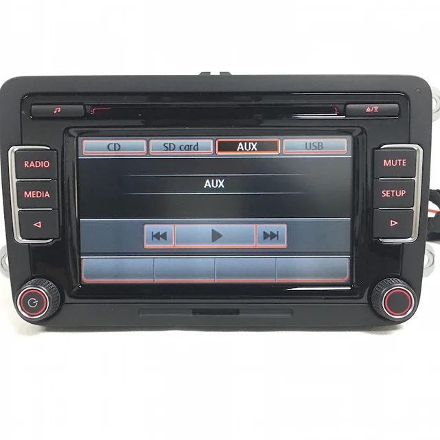 Autoradio CD RCD210 - Volkswagen Golf VI 6 / Tiguan / Touran - 1K0035156 *