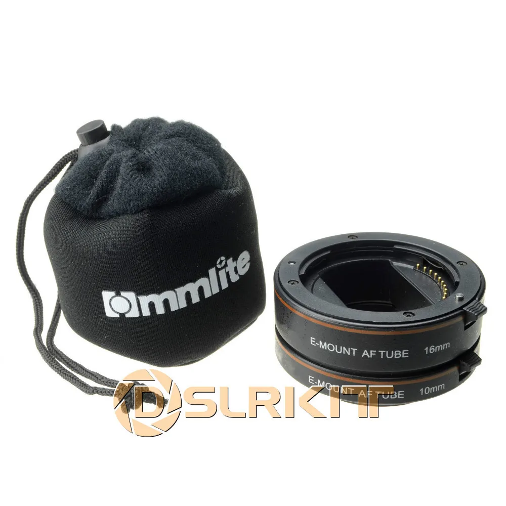 Commlite Автофокус Макрос Удлинитель Ver 2 для Sony E крепление NEX A7R A7S A7|macro extension tube|extension
