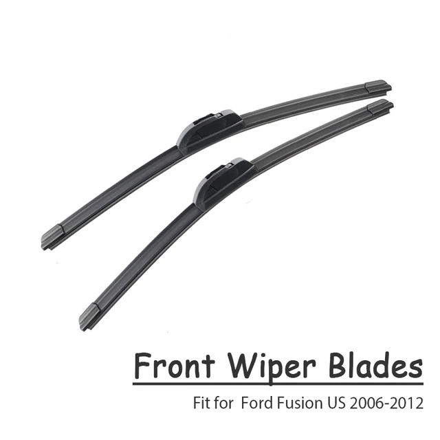 BOOMBLOCK 2pcs Car Accessories Windshield Rubber Original Wiper Blades