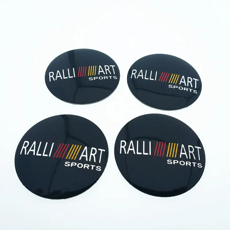 4 шт. Спортивная Центральная втулка колеса автомобиля RALLI ART колпачки обод