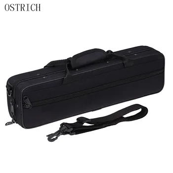 

Water-resistant Gig Bag Box for Western Concert Flute with Adjustable Single Shoulder Strap Pocket Cotton Padded