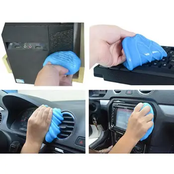

Dust Cleaner Keyboard Cleaning Magic Universal Cleaning Slimy Gel Soft Glue Auto Interior Accessories Car Cleaning Gel