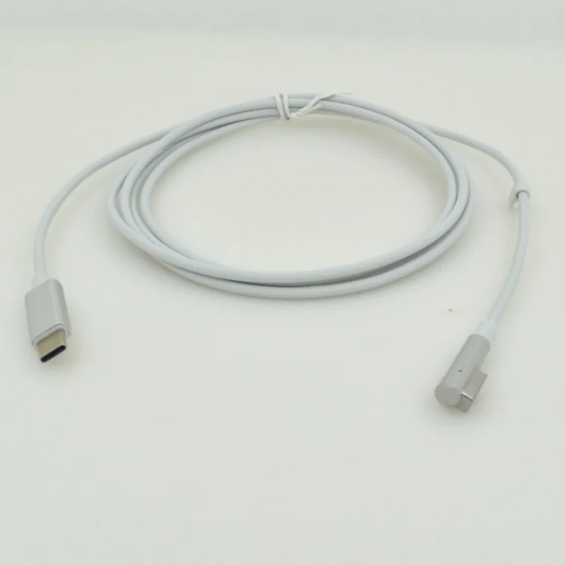 

New Replacement USB-C type To MagSaf * L tip cable Cord For Apple Macbook Retina Pro Air 45W 60W 85W Charger power adapter