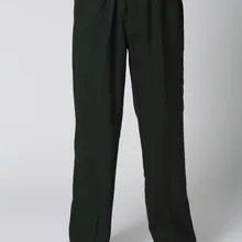 Лидер продаж Черный Для Мужчин's хлопковые льняные брюки для девочек Китайская традиционная ушу брюки размеры s и m ale кунг-фу брюки Размеры s m L XL XXL XXXL P001