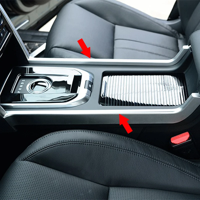 2 шт. алюминиевый сплав сменная отделка блестки наклейка для Land Rover Discovery Sport 2015 2018