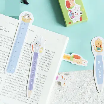 

30pcs/pack Really Cute Rabbit Bookmark Paper Bookmarkers Promotional Gift Stationery Free Bookmarks For Books Book Marks