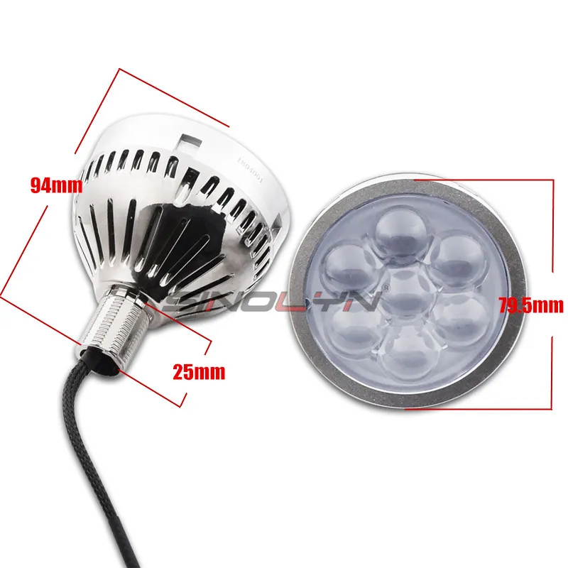  3.0'' LED Lenses High Beam Projector Headlight LED Devil Demon Eyes Lens H7 H1 9005 9006 Cars Acces - 32882495273