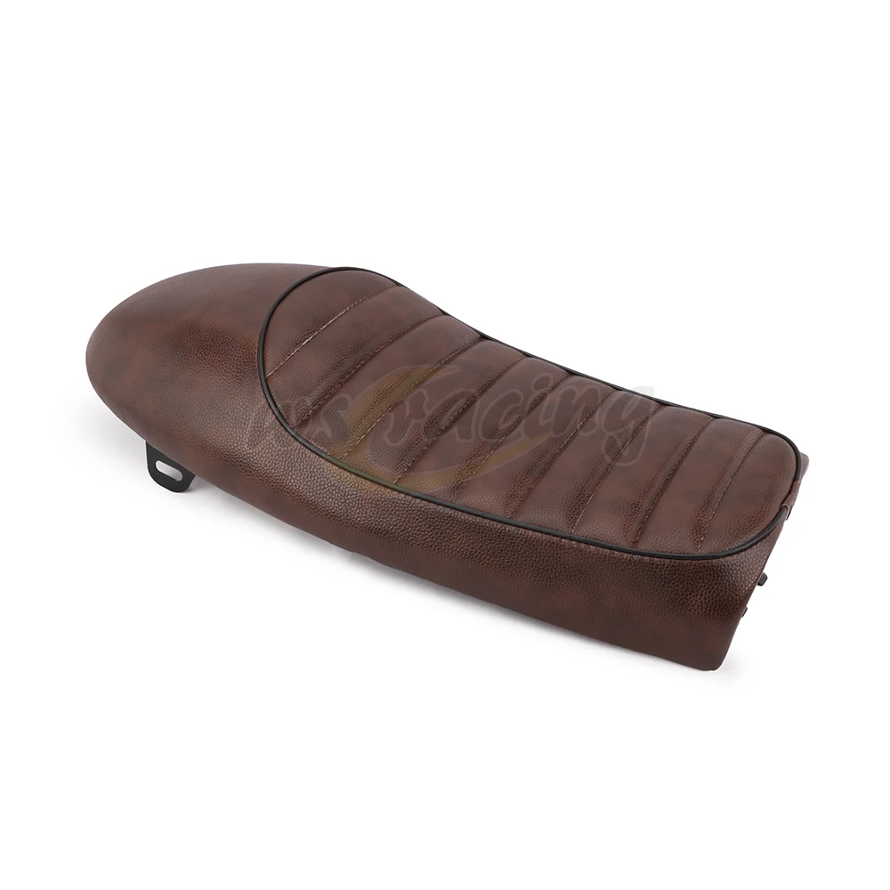 

Brown Retro Cushion Seat Saddle For Honda Harley Davidson Bobber CG125 CG 125 Motorcycle