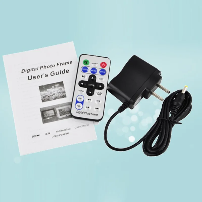 10 inch LCD Digital Photo Frame High Definition Electronic Album Suport Alarm Clock MP3 MP4 Movie Play Remote Control (26)