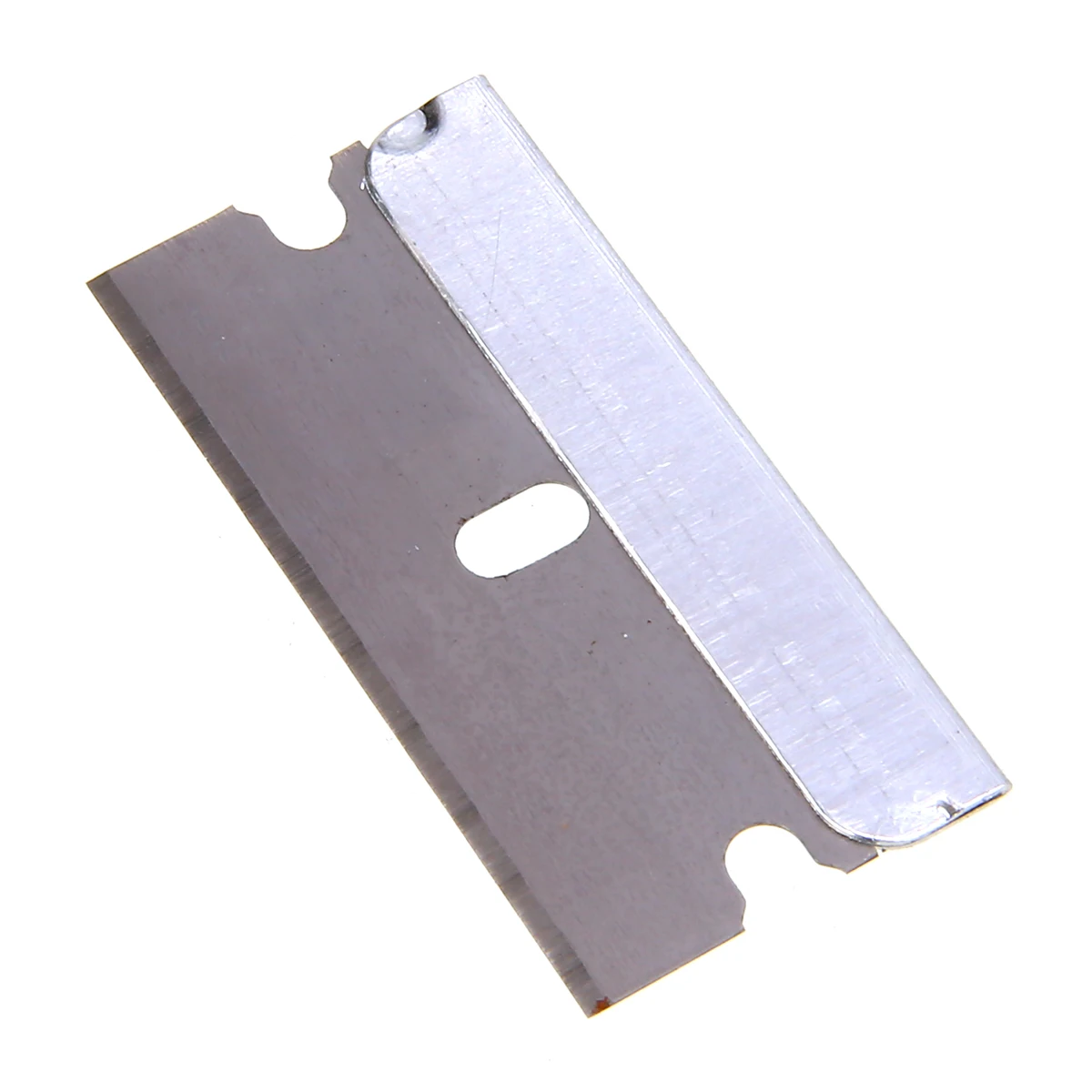 100pcs/set Carbon Steel Razor Blade Car Window Glass Cleaning   Scraper Blades 39mm x 19mm Mayitr New