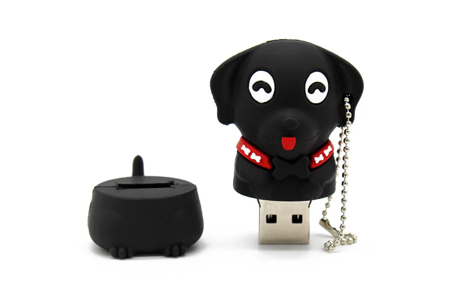 TEXT ME 64 Гб мультфильм Мини собака usb флеш-накопитель usb 2,0 4 ГБ 8 ГБ 16 ГБ 32 ГБ флешка, подарок U диск