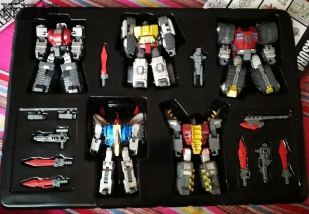 

Iron Factory Transformation IF EX 06-10 Grimlock Snarl Sludge Swoop Slag Set of 5