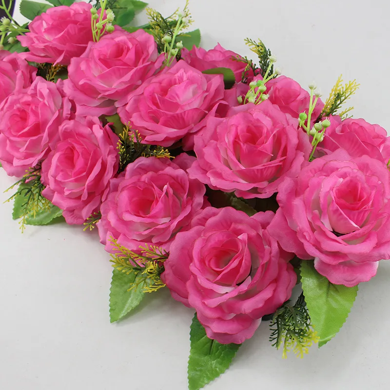 New Wedding Arch Flowers Top Quality Fashion Wedding Road Lead Flowers Decoracion Para Bodas Artificial Flowers For Decoration New Wedding Arch Flowers Top Quality Fashion Wedding Road Lead Flowers Decoracion Para Bodas Artificial Flowers For Decoration