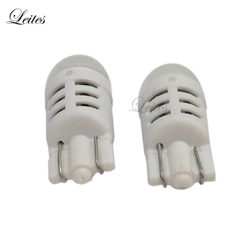  Leites 2x White Car Light T10 W5W Led Wedge Bulb 3030 1SMD Auto Sidemarker Sidelight Lamp Bulbs Dome Reading Parking Lights02