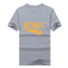 2017 Fashion Stefon Digg “Just Digg It” T-shirt Tee 100% Cotton T shirt 1124-1