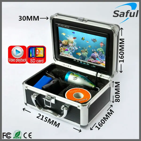 

Hot sale 30M cables Underwater Fishing Camera 800TVL IR CCTV video Camera With Night Vision underwater video lights Fish Finder