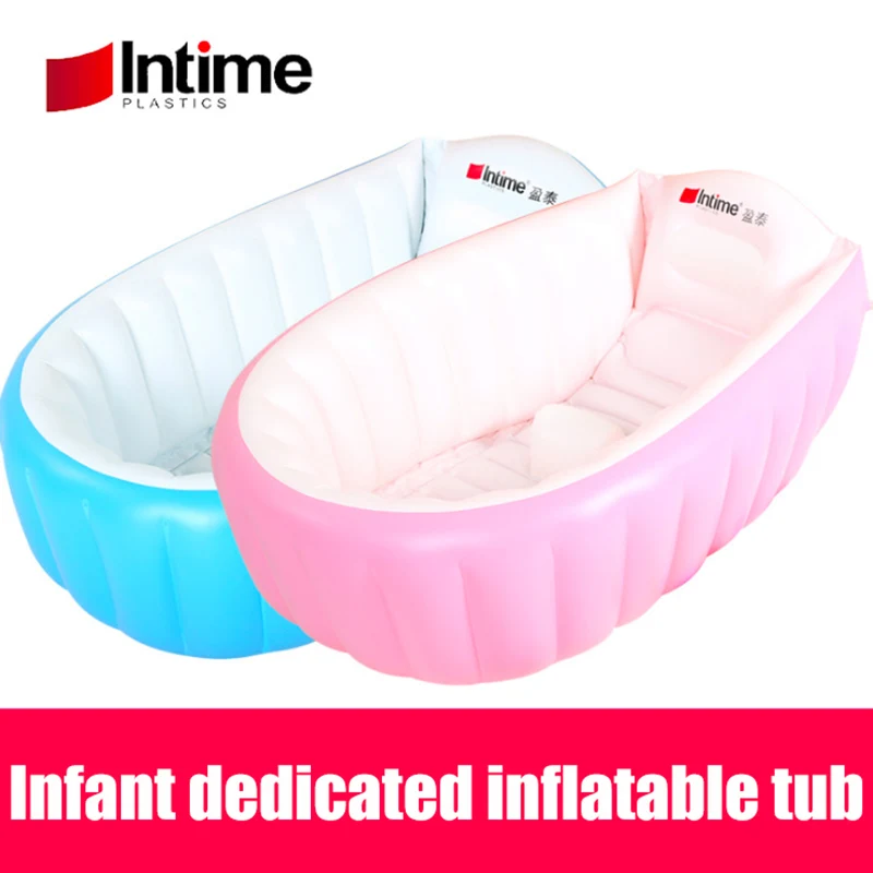 Infant Dedicated Inflatable bathtub thicken PVC Bath Tub Baby Swimming