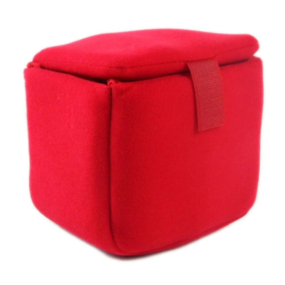 

Practical Divider Camera Bag Velvet Anti-scratch Solid Shock Proof Universal Size Carry Case Safety Protector Soft Padded
