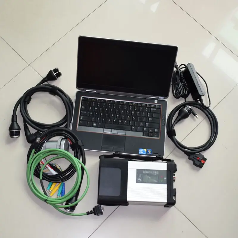  2019 2in1 herramienta de diagnóstico para BMW Icom A2 B C + MB Star C5 SD conectar + E6420 portátil