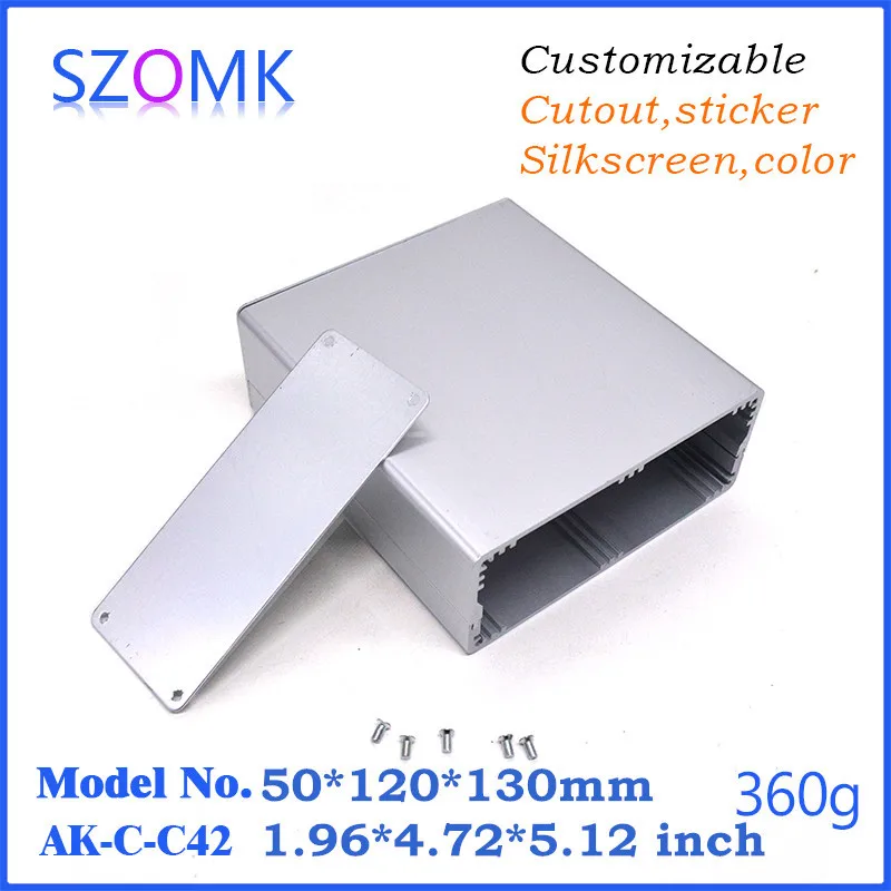 aluminum extruded enclosure project box instrument enclosure junction housing szomk  chassis outlet boxes (4).jpg