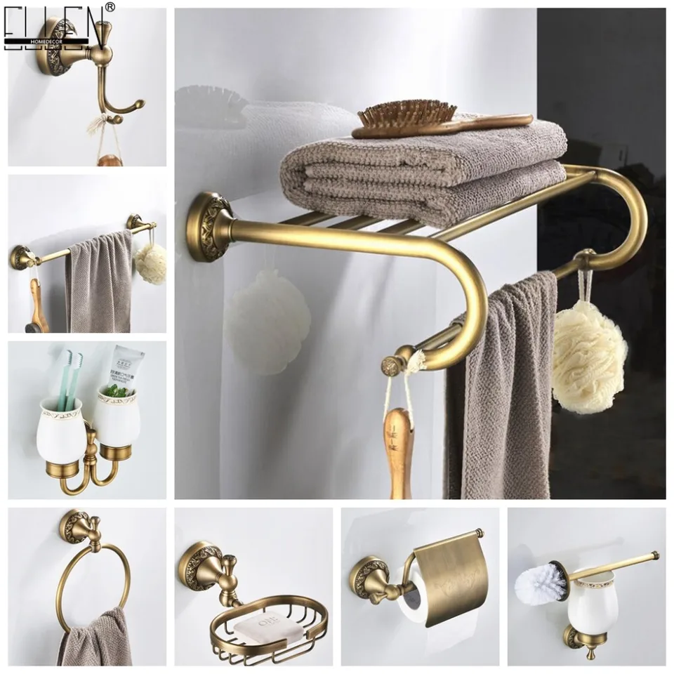 Bathroom Accessories Antique Bronze Towel Shelf Toilet Paper Antique Bronze Towel Shelf Toilet Paper