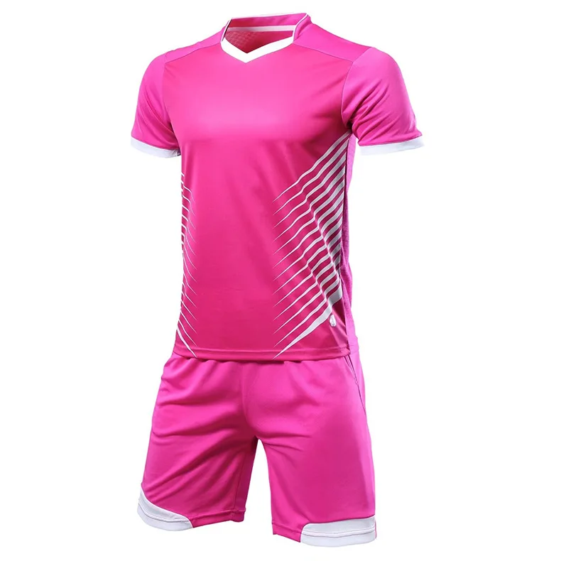 

Professional Adult Soccer Jerseys Set Uniforms Football clothes Kit Cheap Breathable Football Shirt tracksuit sets