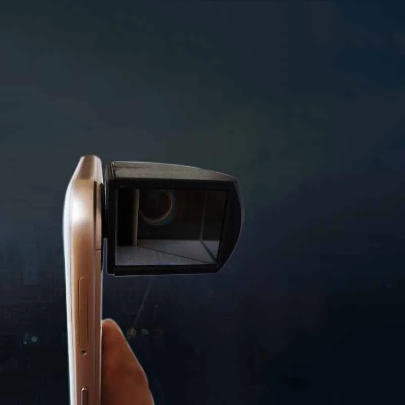 

90 degree magnetic periscope mobile phone lens detachable 360 Rotate mobile phone camera lens for iphone Huawei