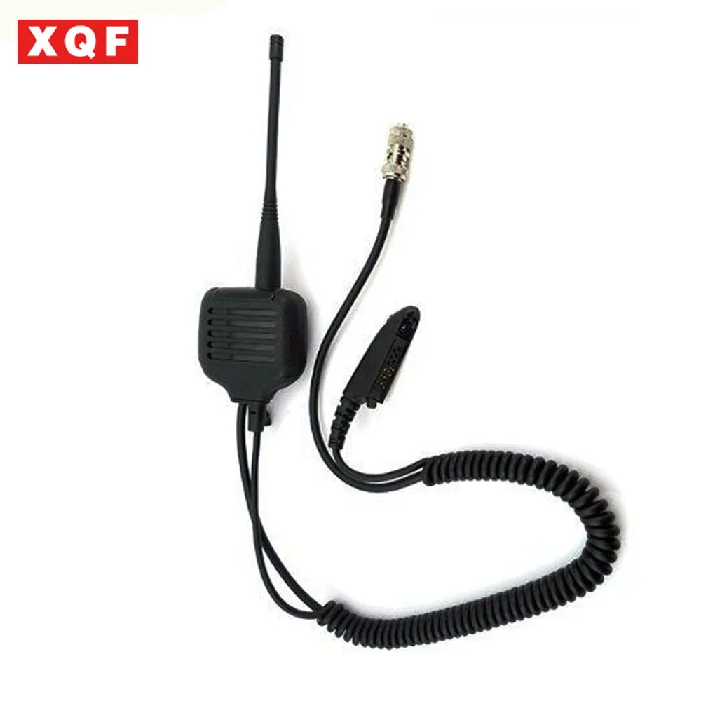 XQF динамик микрофон для Motorola radio GP328 GP340 GP360 GP380 с UHF/VHF антенной