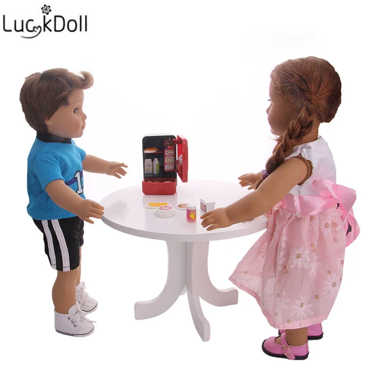 LUCKDOLL игрушка модель подходит 18 дюймов Американский 43 см Детские аксессуары для