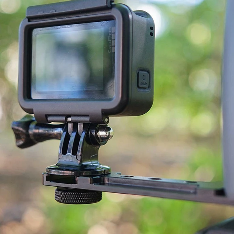 Кронштейн Черная Камера с горячим башмаком для Zhiyun Smooth Q4/3/Osmo Mobile 1 2 Up