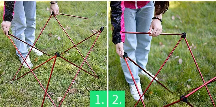 Portable folding table picnic outdoor dining table set ultralight pliante table desk camping