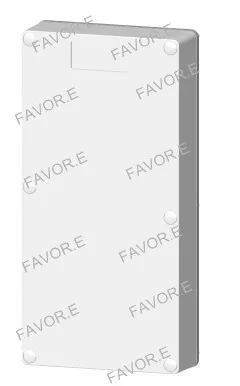 

56L2 Enclosure Lids 2x1 module configuration (191x95x28mm)