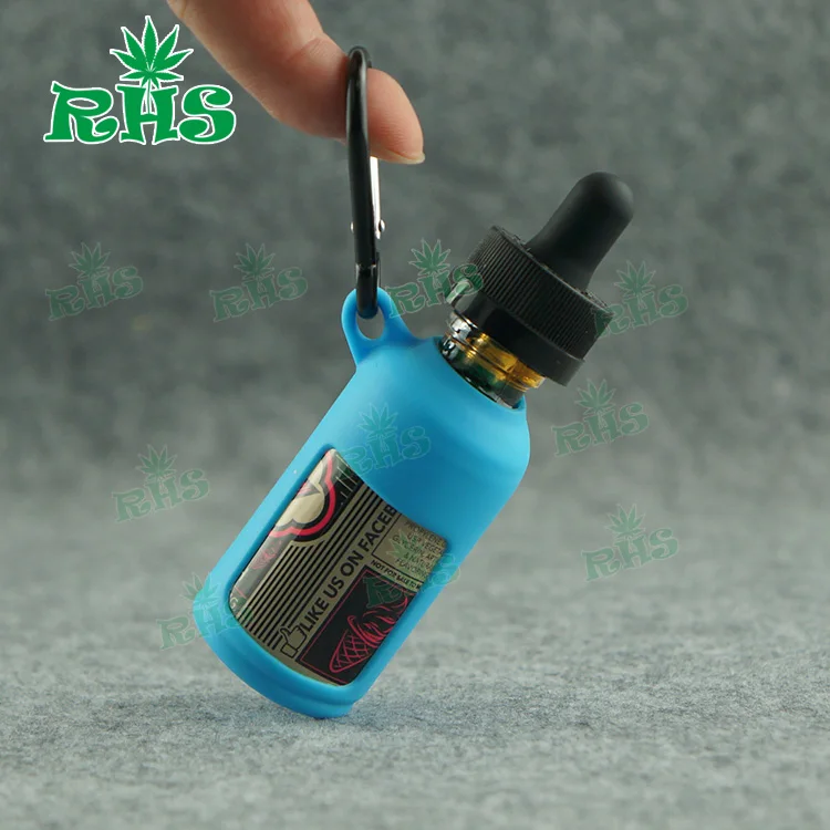 

30ml e-liquid bottle case silicon with factory price silicone case wholesale,Soft Essential Oils Carrying Cases/sleeve