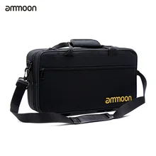 Ammoon чехол для кларнета Gig Bag Backpack Box водостойкий 600D пенопластовая подкладка из хлопка с регулируемым одним плечевым ремнем