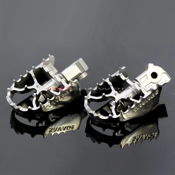 

For YAMAHA MT-10 2016-2017 Motorcycle Wide Enduro Foot Pegs Tilt Angle Adjustable Footpegs
