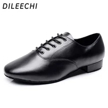 Dileechi из натуральной кожи Костюмы для латиноамериканских танцев/современная танцевальная обувь взрослых мужчин isointernational Костюмы для бальных танцев танцевальная обувь мягкая подошва 2.5 см каблук