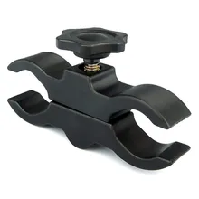 Аксессуары для фонарика, зажим для наружной трубы для горного велосипеда, кронштейн для фар, стальной зажим для гонок(диаметр 25-34 мм