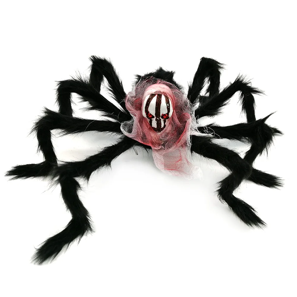 

Halloween Weird Spiders Simulation Stuffed Plush Spider's Toy Bar KTV Decorative Props Scary Toys Simulation Plush Toy