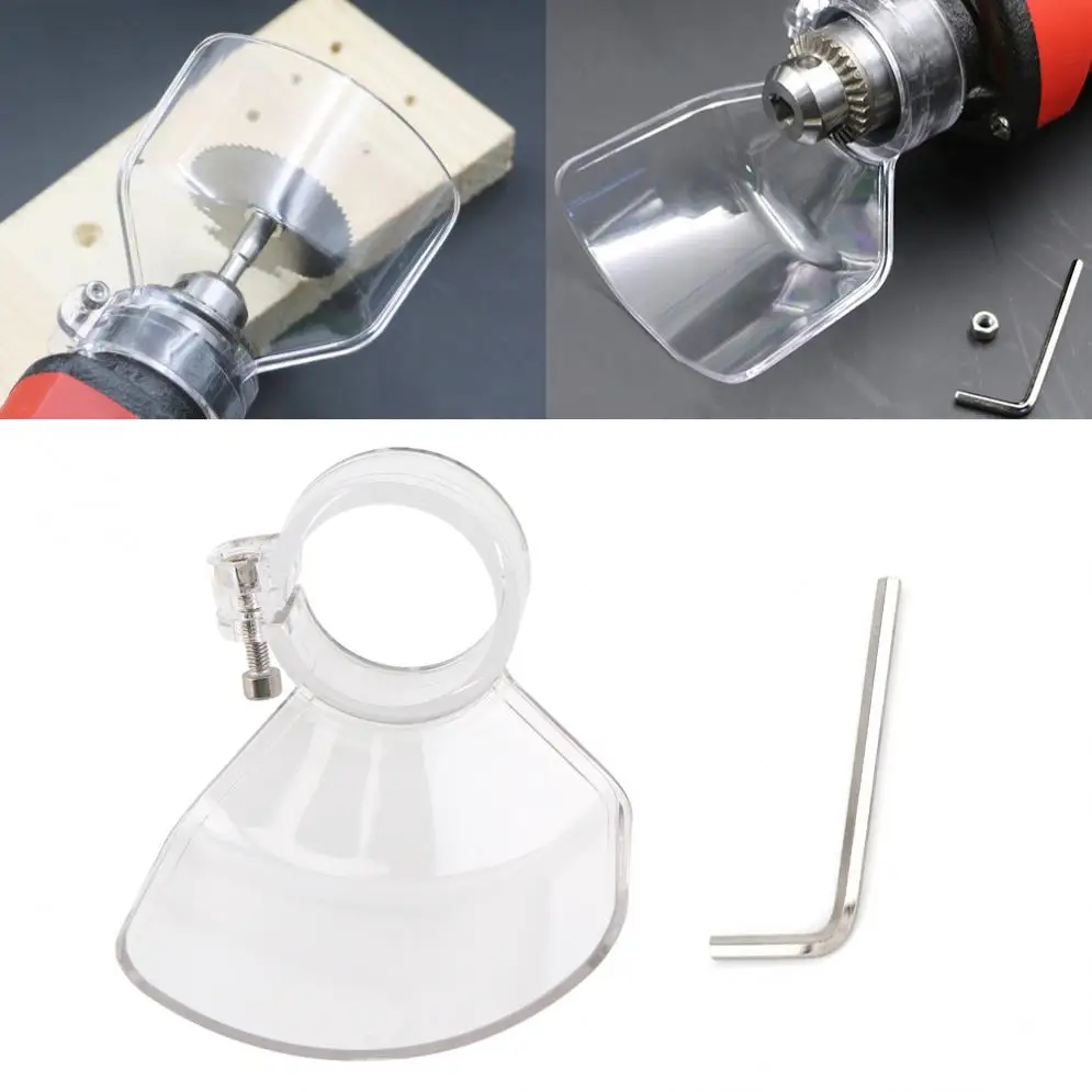 

2pcs/set Cutting Safety Dust-proof Anti-splashing Transparent Protective Cover for Electric Tool/Grinding/Electric Saw Blade