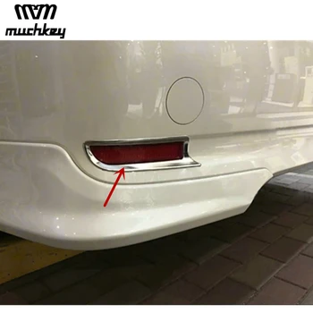 

Auto For Toyota Estima Previa Tarago 2016 Car Rear Tail Light Fog Lamp Cover Back Fog Light Trim Abs Chrome 2Pcs Car Accessories