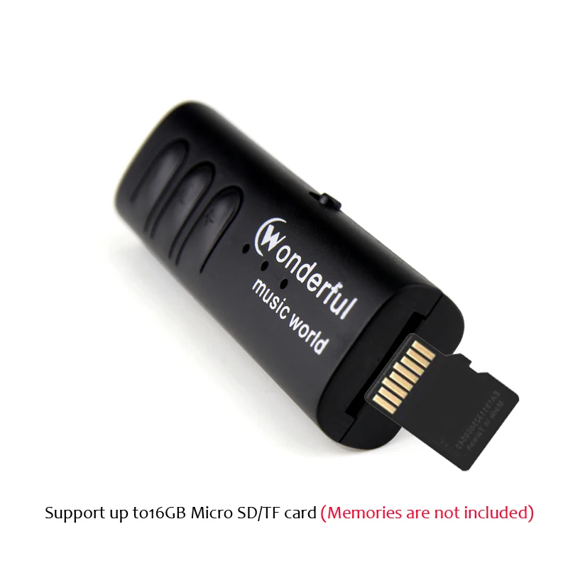 Мини MP3-плеер с зажимом, портативный USB MP3-плеер, поддержка 16 ГБ, Micro SD, Walkman, Lettore, TF карта, цифровой музыкальный медиаплеер, MP3 модуль, плеер