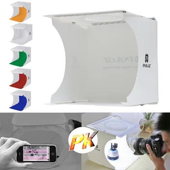 

40 pcs LED Light Soft Box Portable Folding Photography Studio Softbox Tent Kit Background Mini Box