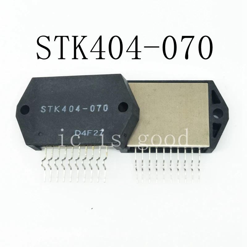 

2PCS 5PCS STK404-070 STK404 070 STK404 IC HYBRID MOD AUD PWR AMP AB 1CH HYB-10