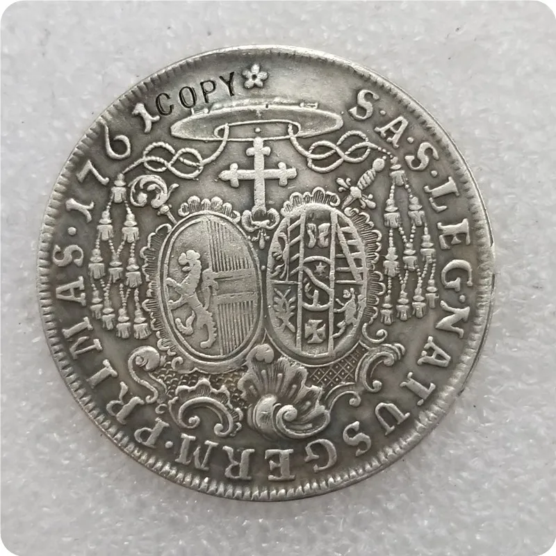 1761 святая Римская империя, Sigismund III Archbishopric Зальцбург, Серебряный герметик имитация монеты
